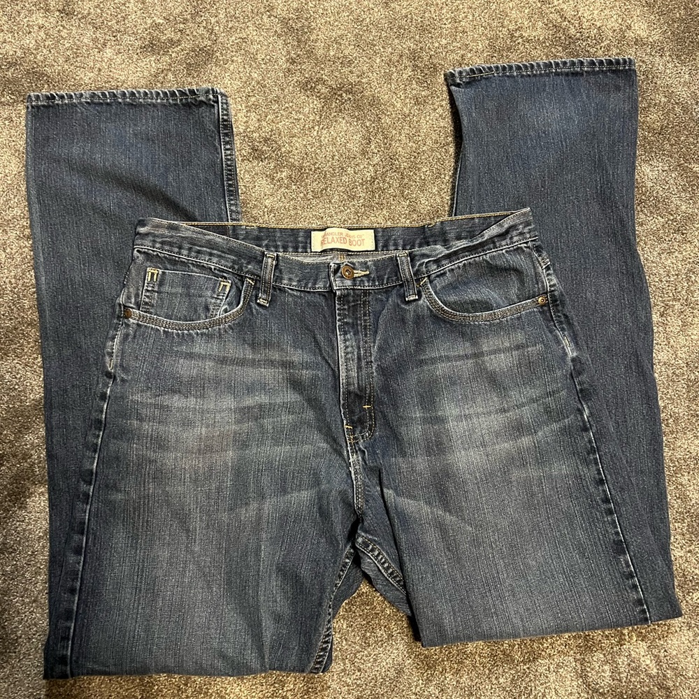 Men’s Wrangler Relaxed Boot Jeans 36 x 34